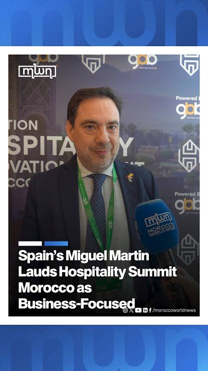 Miguel Martín en el GBB Hospitality Innovation Summit Morocco