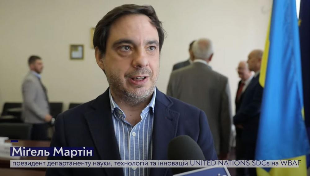 Miguel Martín en el ecosistema de Ucrania